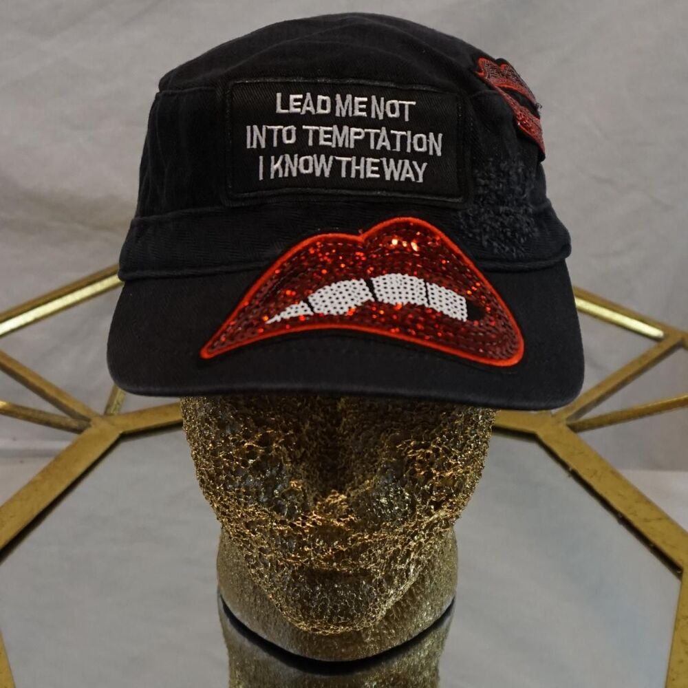 Sassy Black Women's Army Cap